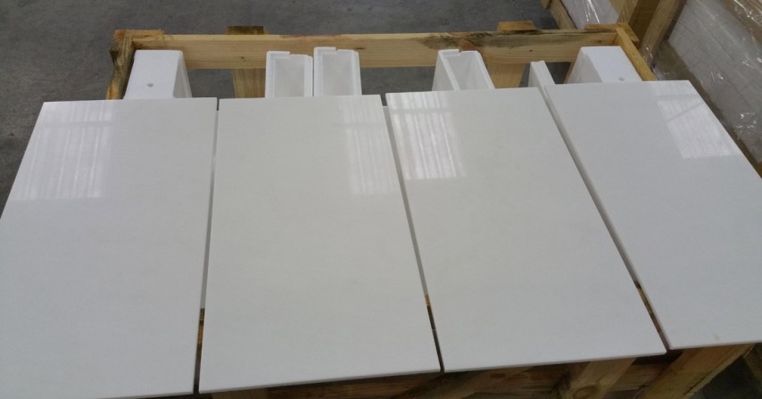 Thassos white  marble tiles